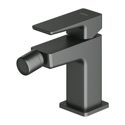 Omnires Parma bateria bidetowa stojąca grafit PM7420GR