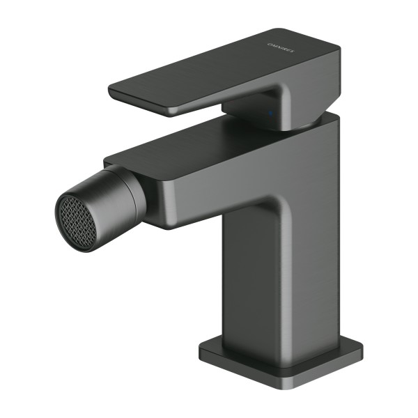 Omnires Parma bateria bidetowa stojąca grafit PM7420GR