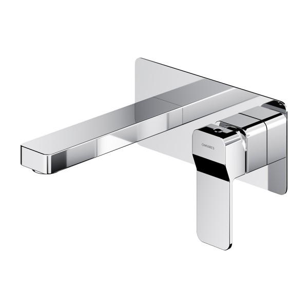 Omnires Slide bateria umywalkowa podtynkowa wylewka 17,3 cm chrom SL7715CR