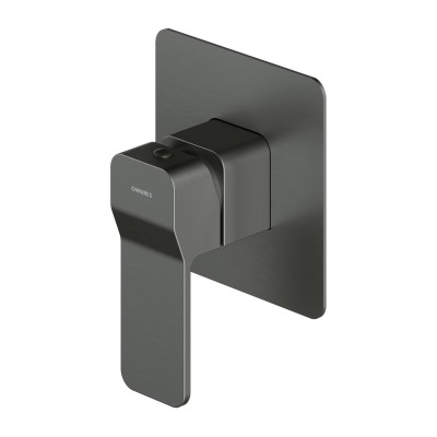 Omnires Slide bateria prysznicowa podtynkowa grafit SL7745GR