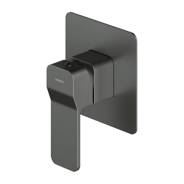 Omnires Slide bateria prysznicowa podtynkowa grafit SL7745GR