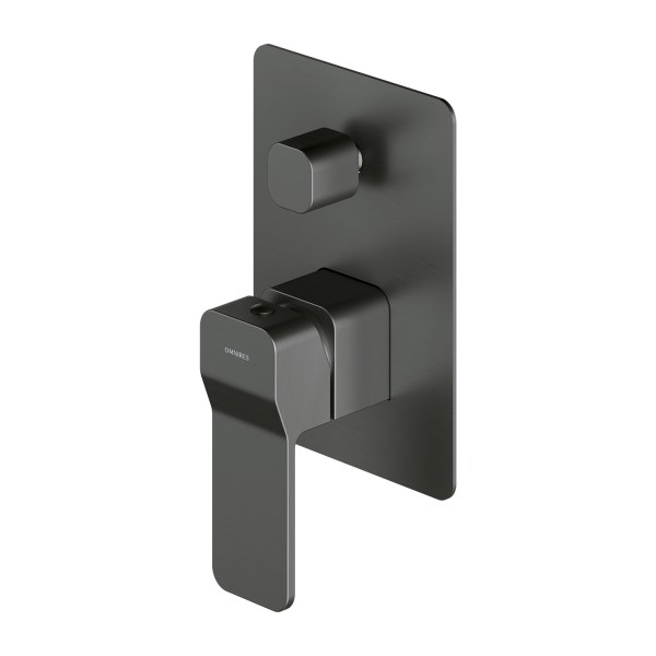 Omnires Slide bateria wannowo-prysznicowa podtynkowa grafit SL7735GR