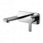Omnires Hudson bateria umywalkowa podtynkowa wylewka 16,5 cm chrom HS4115CR