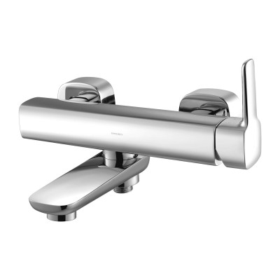 Omnires Hudson bateria wannowa ścienna chrom HS4130CR