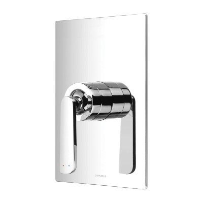 Omnires Cascade bateria prysznicowa podtynkowa chrom CA4045CR