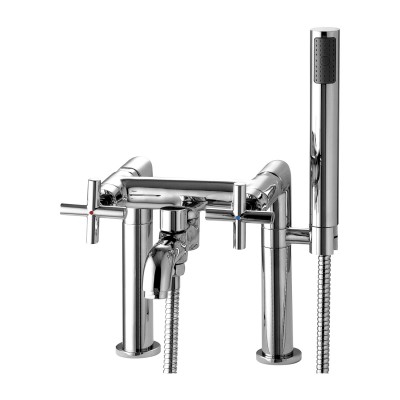 Omnires Modern bateria wannowa 2-otworowa chrom C304-HCR