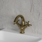 Omnires Retro bateria umywalkowa stojąca retro brąz antyczny RE7210BR