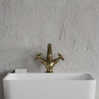 Omnires Retro bateria umywalkowa stojąca retro brąz antyczny RE7210BR