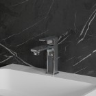 Omnires Apure bateria umywalkowa stojąca chrom AP2210CR