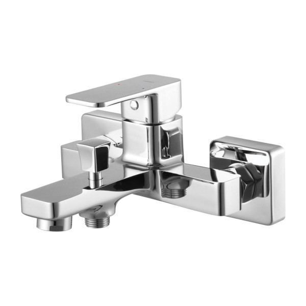 Omnires Apure bateria wannowa ścienna chrom AP2230CR