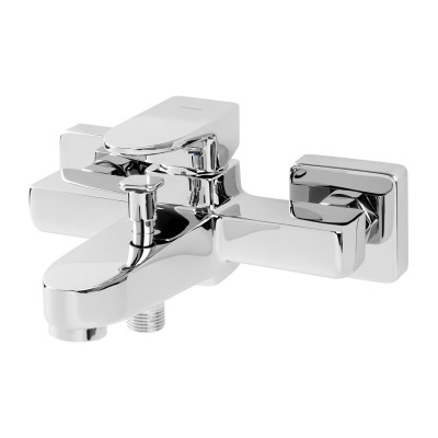 Omnires Siena bateria wannowa ścienna chrom SN7330CR