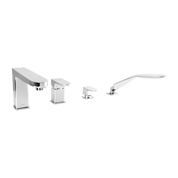 Omnires Siena bateria wannowa 4-otworowa chrom SN7332CR