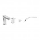 Omnires Siena bateria wannowa 4-otworowa chrom SN7332CR