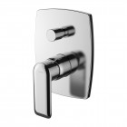 Omnires Ebro bateria wannowo-prysznicowa podtynkowa chrom EB2135CR