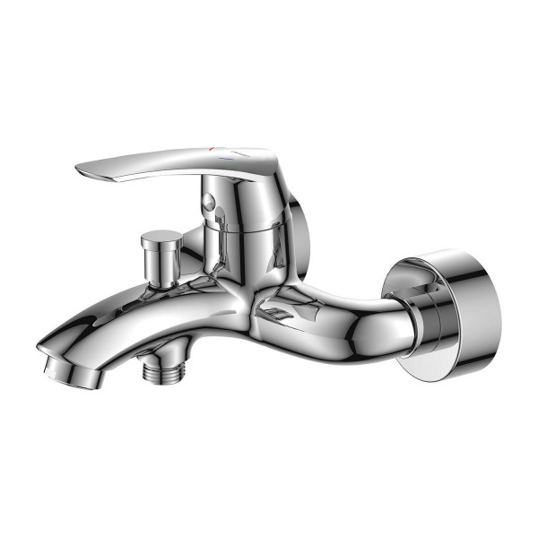 Omnires Yukon bateria wannowa ścienna chrom YK3330CR