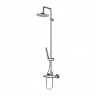 Omnires Mini zestaw natryskowy termostatyczny deszczownica 20 cm chrom MI1544-X/OCR