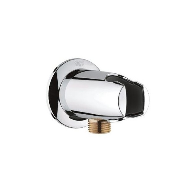 Grohe Movario przyłącze kątowe z uchwytem ścienne chrom 28406000