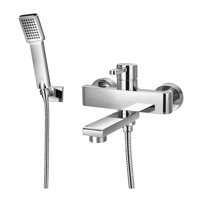 Omnires Darling bateria wannowa ścienna chrom DA5031CR