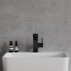 Omnires Darling bateria umywalkowa stojąca czarny półpołysk DA5010BL