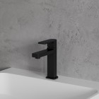 Omnires Baretti bateria umywalkowa stojąca czarny mat BA7810BL