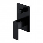 Omnires Baretti bateria wannowo-prysznicowa podtynkowa czarny mat BA7835BL