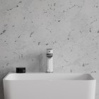 Omnires Sacramento bateria umywalkowa stojąca chrom/biały SC2310CRB