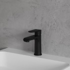 Omnires Sacramento bateria umywalkowa stojąca czarny mat SC2310BL