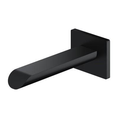 Omnires Sacramento wylewka wannowa 19,9 cm czarny mat WDSACRAMENTOBL