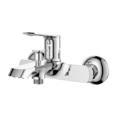 Omnires Lucky bateria wannowa ścienna chrom NR7630CR