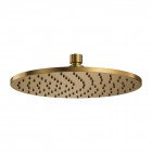 Omnires Slimline deszczownica okrągła 25 cm złoty szczotkowany WG125CGLB