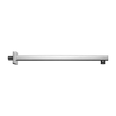 Omnires ramię ścienne do deszczownicy kwadratowe 40 cm chrom RA11CR
