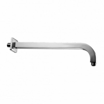 Omnires ramię ścienne do deszczownicy kwadratowe 40 cm chrom RA13CR