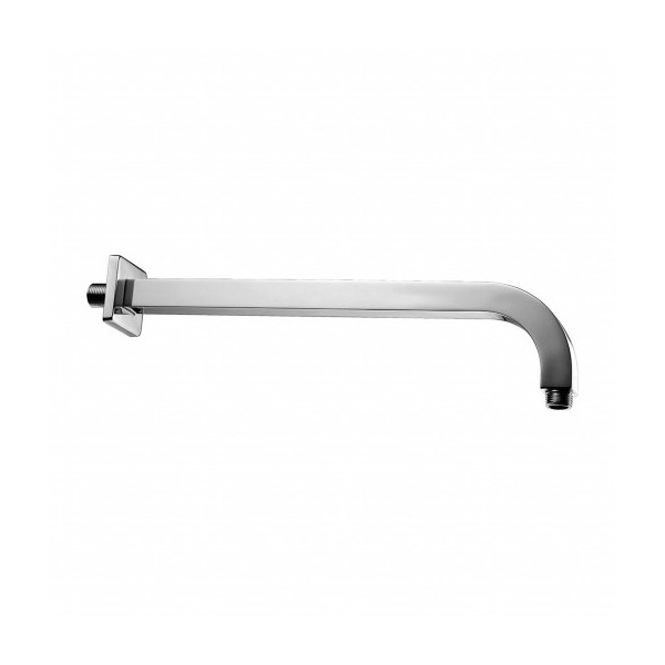Omnires ramię ścienne do deszczownicy kwadratowe 40 cm chrom RA13CR