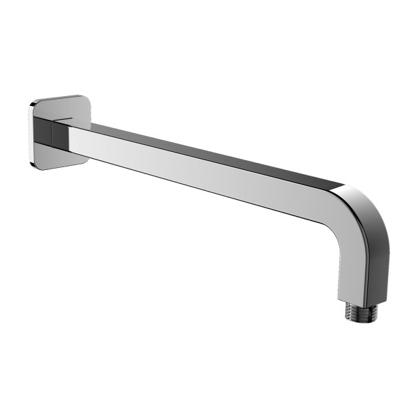 Omnires ramię ścienne do deszczownicy kwadratowe 35 cm chrom RA15CR