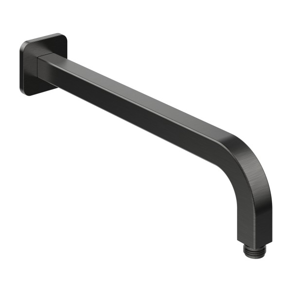 Omnires ramię ścienne do deszczownicy kwadratowe 35 cm grafit RA15GR