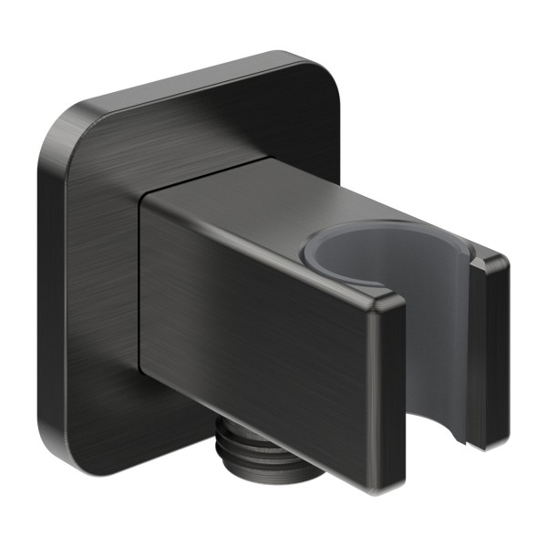 Omnires przyłącze kątowe z uchwytem grafit 8815GR