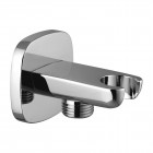 Omnires Hudson przyłącze kątowe z uchwytem chrom 8879CR