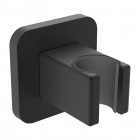 Omnires uchwyt prysznicowy czarny mat 8815ABL