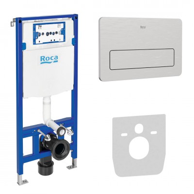 Roca stelaż podtynkowy Duplo One 3w1 kompletny gotowy do montażu inox PL3 Roca stelaż podtynkowy Duplo One 3w1 kompletny gotowy do montażu inox PL3