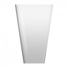 Omnires Parma M+ umywalka wolnostojąca 55x43 cm biały połysk PARMAUWBOBP