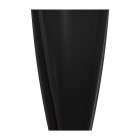 Omnires Siena M+ umywalka wolnostojąca 55x43 cm biały/czarny połysk SIENAUWBOBCP