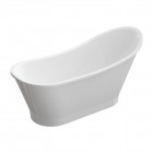 Omnires Venezia M+ wanna wolnostojąca retro 160x73 cm biały połysk VENEZIA159BP