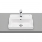 Roca Gap umywalka wpuszczana w blat 42x39 cm biała Supraglaze® A3270Y9S00