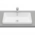 Roca Gap umywalka wpuszczana w blat 60x37 cm biała Supraglaze® A3270Y8S00