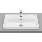 Roca Gap umywalka wpuszczana w blat 60x39 cm biała Supraglaze® A3270YAS00