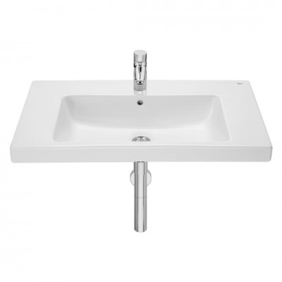 Roca Gap umywalka ścienna 80x46 cm biała Supraglaze® A3270M0S00