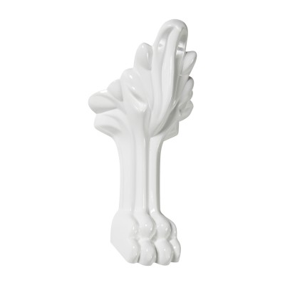 Omnires Maskownice nóg do wanny biały połysk LWIENOGIBP