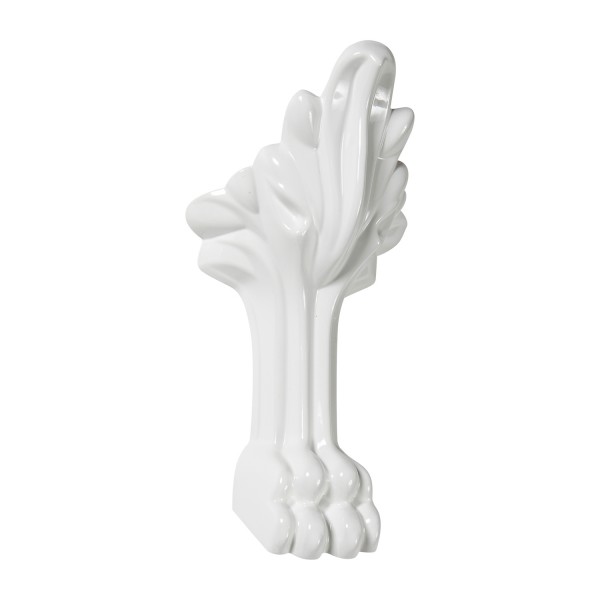 Omnires Maskownice nóg do wanny biały połysk LWIENOGIBP