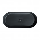 Omnires Ovo M+ wanna wolnostojąca 160x75 cm black lava OVOWWBLV