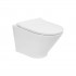 Roca Gap Round Compacto miska WC wisząca Rimless biała Supraglaze® A3460NBS00